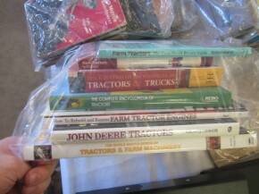 Assorted tractor books