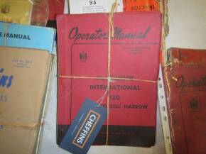 IH operators manuals for various implements (6)