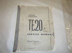 Original Massey Ferguson TE20 service manual