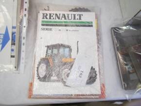 Collection of Renault tractor leaflets