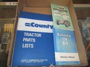 County Fourdrive and 774, 974 manuals