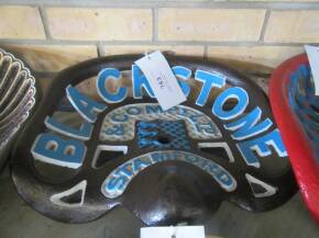 Blackstone (3 Lions) - a cast iron seat