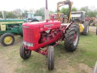1945 McCORMICK W6 4cylinder petrol/paraffin TRACTOR Reg. No. BVD 662 Serial No. WBK10457WS Reported by the vendor to be an older restoration that runs well with V5 available.