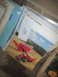Collection of Massey Ferguson tractor and combine leaflets