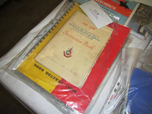 Collection of Fordson Major instruction books