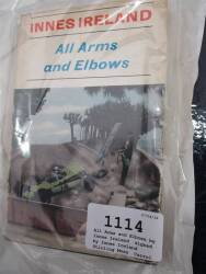 All Arms and Elbows by Innes Ireland, signed by Innes Ireland, Stirling Moss, Carrol Shelby, Roy Salvadori and Jack Brabham