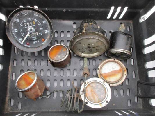 Various dashboard gauges some A/F