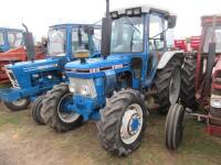 FORD  6810 diesel TRACTOR . with Super Q cab.