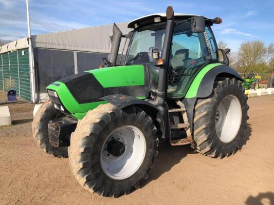 Deutz M620 Tractor c/w air brakes, front & cab suspension Reg. No. SP62 CFA