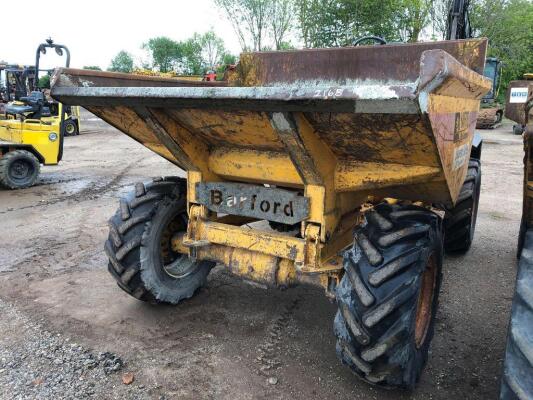 1997 Barford 6 Ton SX6000 Dumper Ser. No. SX6292