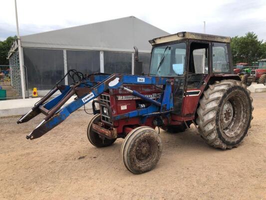 Case International 785L 2wd Tractor c/w Tanco loader Reg. No. A737 XKU