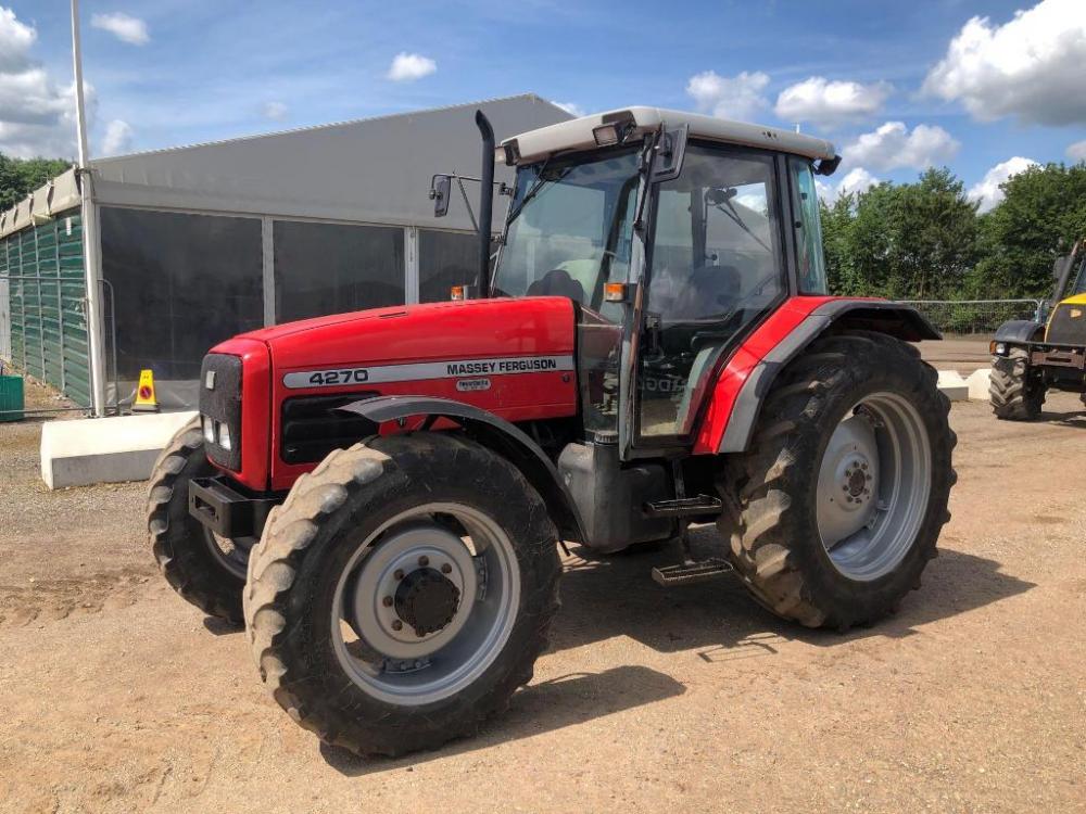 2001 Massey Ferguson 4270 4wd Tractor Drive Through Auction of tractors ...