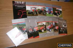McCormick, qty of agricultural tractor range brochures etc to inc' MTX, CX etc 1979-1985