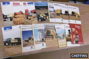 New Holland, qty of combine harvester and baler brochures, leaflets etc to inc' TX series etc (16)
