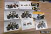 JCB, qty of agricultural tractor and loader range brochures etc to inc' 8250 Fastrac etc (9)