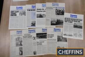 County News, issues 1, 6, 8, 10 & 13 etc (9)