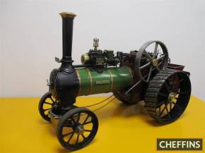 1.5ins scale Allchin Royal Chester traction engine, purchased as a purely ornamental piece and not steamed, a well crafted piece by repute built in the 1950s, no paperwork available