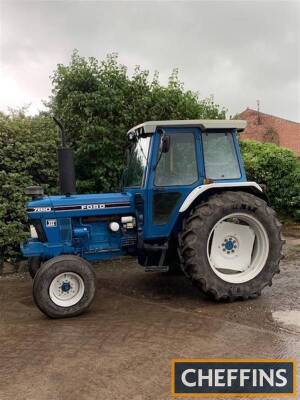 1992 FORD 7810 Series.III 6cylinder diesel TRACTOR Reg. No. K976 YWK Serial No. BC93846 This 2wd 7810 is stated to be in exceptional original condition with very good cab interior and little rust. A very genuine tractor showing 7,470 hours that has been s