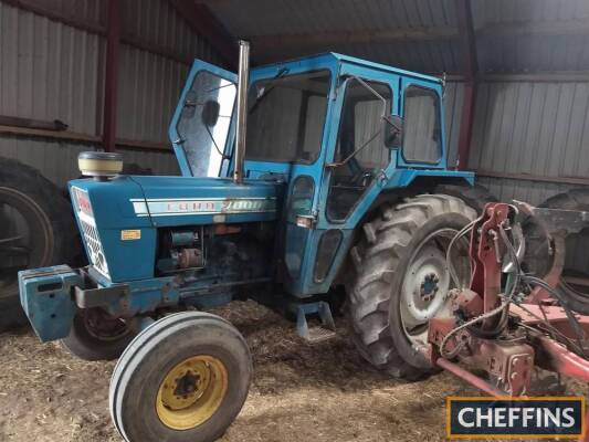 FORD 7000 4cylinder diesel TRACTOR A good ex-farm example fitted with Dual Power. A recent Danish import with no registration documentation