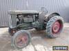 FORDSON E27N 4cylinder petrol/paraffin TRACTOR Fitted with rear linkage, drawbar and side belt pulley. A very original looking example