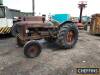 FORDSON E1A DKN Major 4cylinder petrol/paraffin TRACTOR Fitted with a side belt pulley, rear linkage, swinging drawbar, weighted rear wheel rims and straight tinwork