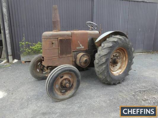 FIELD MARSHALL S.I single cylinder diesel TRACTOR Serial No. 3992 An original looking example with straight tinwork