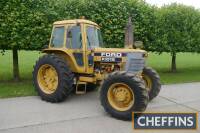 FORD TW-15 6cylinder diesel TRACTOR Fitted with ZF 4wd front axle, PAVT rear wheels, rear linkage, PUH and inside rear wheel weights on new 18.4R38 rear and 16.9R28 front wheels and tyres