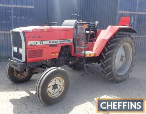 MASSEY FERGUSON 3050 Autotronic diesel TRACTOR A cabless example showing just 1,335 hours. A recent Danish import and no registration documents exist