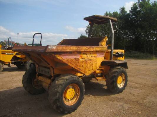 Barford 6 Ton Straight Skip Dumper