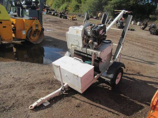 Pedestrian Roller & Trailer