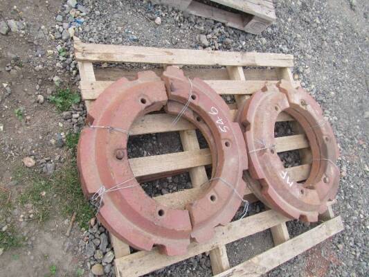 Set of Massey Ferguson 165 Weights