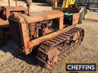 ALLIS CHALMERS Model M 4cylinder petrol/paraffin CRAWLER TRACTORIn ex-farm condition 