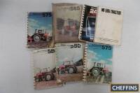 Massey Ferguson, a qty of tractor operators manuals to inc' 595, 590, 575 etc, some duplicates (12)