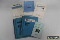 County, Northrop and Roadless, a qty of operators manuals to inc' County 1454, Northrop 5004 and Roadless 980 etc (6)