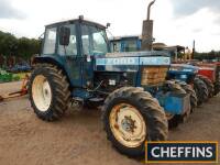 FORD 8210 6cylinder diesel TRACTORSerial No. B532521Fitted with 38ins rear and 28ins front wheels and tyres