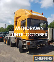 WITHDRAWN, ENTERED INTO OCTOBER AUCTION 1995 ERF EC14.50TD4 8x4 200t 5th wheel artic' tractor unit Reg. No. DIG 5258 Chassis No. 79435 Engine No. 2323553