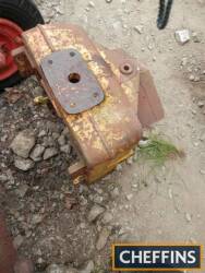 Ford 4000 industrial front axel bolster