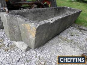 Concrete trough