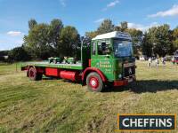 1979 Seddon Atkinson 201 flatbed Reg. No. LEC 772T SErial No. 68664 Finished in red and green and liveried for Glen Barker of Guiseley. The Seddon was totally restored by Colin Pitt of Otley a number of years ago. The work included fitting a brand new cab