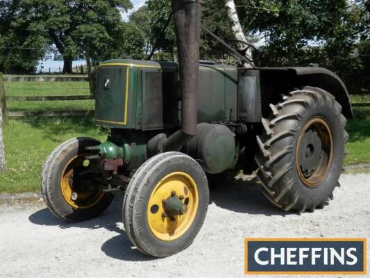 1950 SF VIERZON 302 single cylinder diesel TRACTOR Serial No. 5140 Fitted with 5 forward and 1 reverse gears, rear wheel weights, PTO, new rear tyres, re-lined rear brakes and new injectors. The vendor reports an easy starting and smooth running original