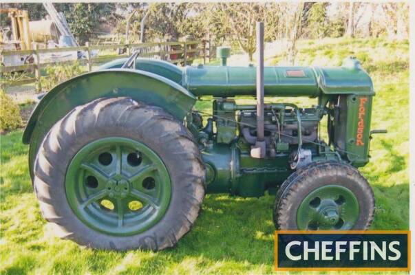 FORDSON Standard N 4cylinder petrol/paraffin TRACTOR A `hop garden` conversion and stated to be an older restoration