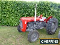 MASSEY FERGUSON 35 3cylinder diesel TRACTOR A well presented example on good tyres all round