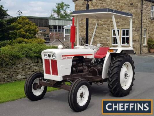 1972 DAVID BROWN 885 Selectamatic 3cylinder diesel TRACTOR Reg. No. PYC 299L Serial No. 624143 The vendor states that this is a ground up restoration with full mechanical works completed by Ewdon Valley Tractors and paintwork by H. Crawshaw, Cumberworth.