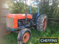 FORDSON Super Major 6cylinder diesel TRACTOR Fitted with a 6cylinder diesel engine and roll bar on 16.9-34 and 7.50-18 front wheels and tyres