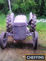 1955 FERGUSON TEF-20 4cylinder diesel TRACTOR Reported by the vendor to be a good ploughing tractor that was purchased from a Cheffins Cambridge Vintage sale in 2017