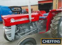 1968 MASSEY FERGUSON 135 3cylinder diesel TRACTOR Reg. No. OSM 971G Serial No. 117164 A well presented example on good tyres all round. V5 available