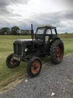 1957 FORDSON E1A Major 4cylinder diesel TRACTOR Reg. No. TWR 372 (expired) Serial No. 1365868 Fitted with a Sta-Dri cab and owned by the last keeper for 42 years, barn stored and unused for the last 35 years. Old style V5 available, but registration numbe