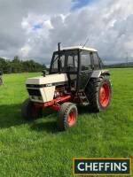 1981 CASE 1390 diesel TRACTOR Reg. No. BFW 627W Serial No. 005942 Fitted with a Sekura cab with V5 available