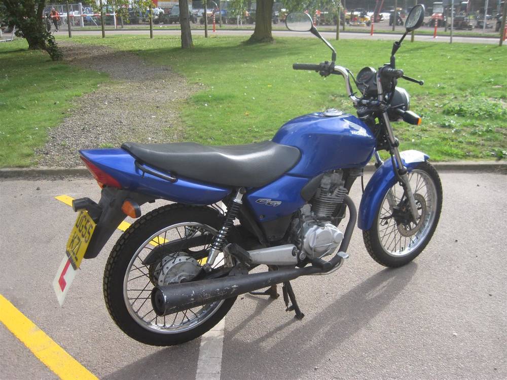 2005 124cc Honda CG125 Reg. No. DG55 KZL VIN. 9C2JC30A04R501861 