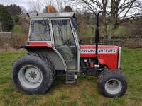 1995 MASSEY FERGUSON 362 4cylinder diesel TRACTORFitted with a 'Loprofile+' cab, grassland tyres all round and liveried for Premier Pitches. A late entry tractor with more details as they become available. V5C supplied.